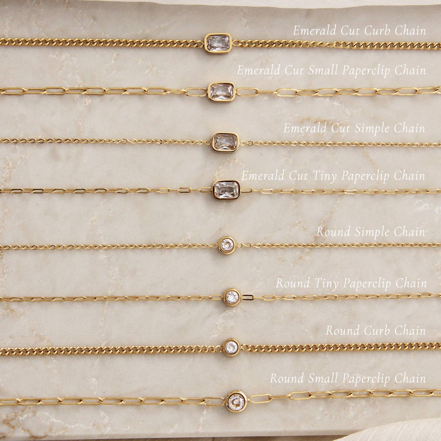 CZ Chain Bracelet